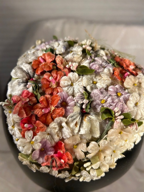 The Dayton company Vintage floral flower headpiece halo piece main image 9